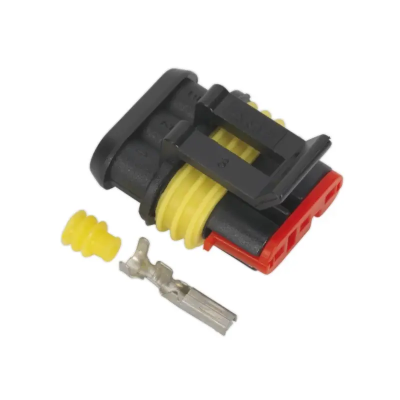 Sealey Superseal Female Connector 3-Way Pack of 5