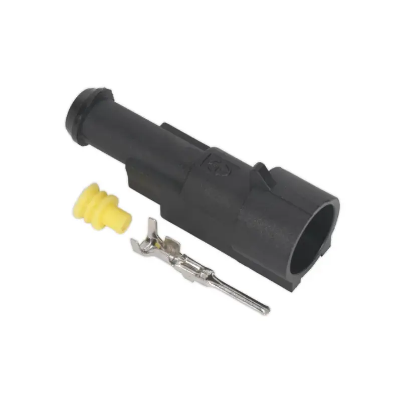 Sealey Superseal Male Connector 1-Way Pack of 5
