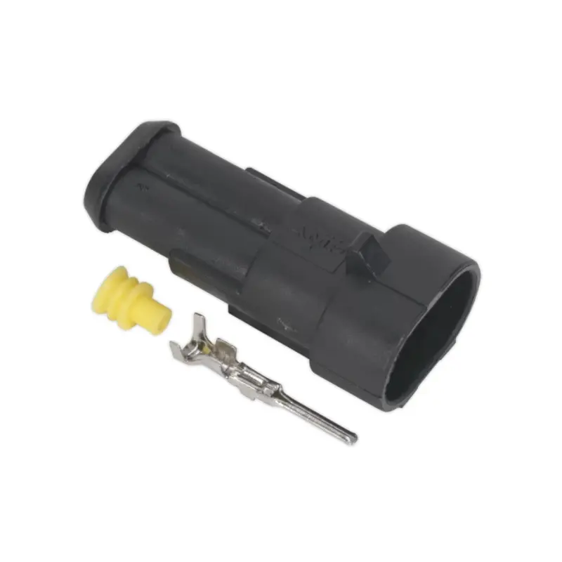 Sealey Superseal Male Connector 2-Way Pack of 5