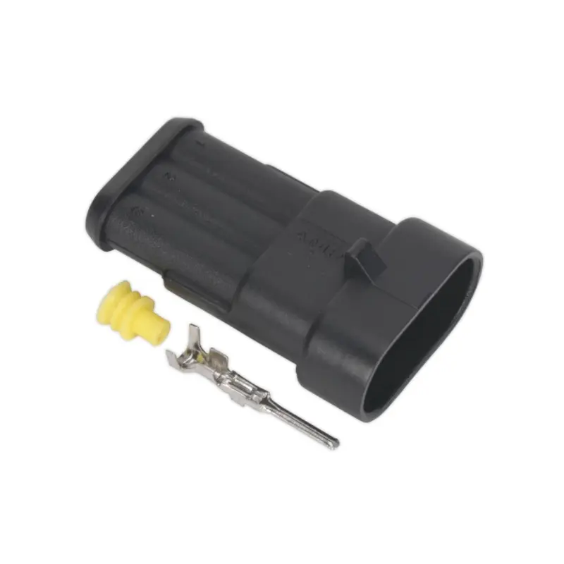 Sealey Superseal Male Connector 3-Way Pack of 5