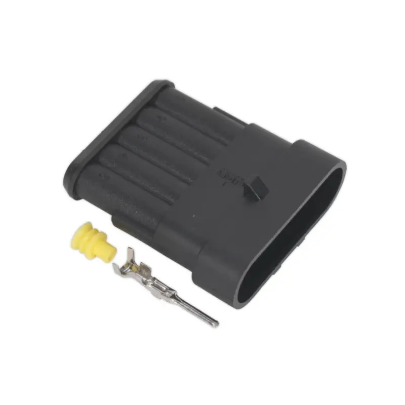 Sealey Superseal Male Connector 5-Way Pack of 3