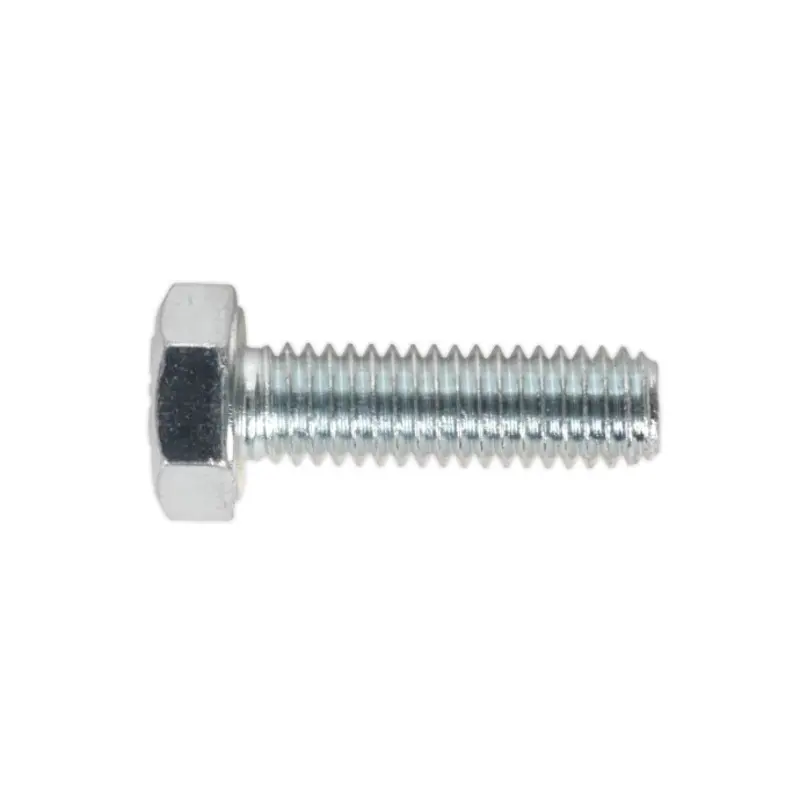 Sealey HT Setscrew M6 x 20mm 8.8 Zinc Pack of 50