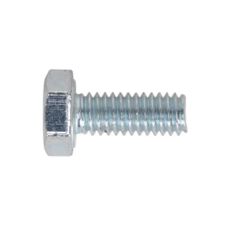 Sealey HT Setscrew M4 x 16mm 8.8 Zinc DIN 933 - Pack of 50