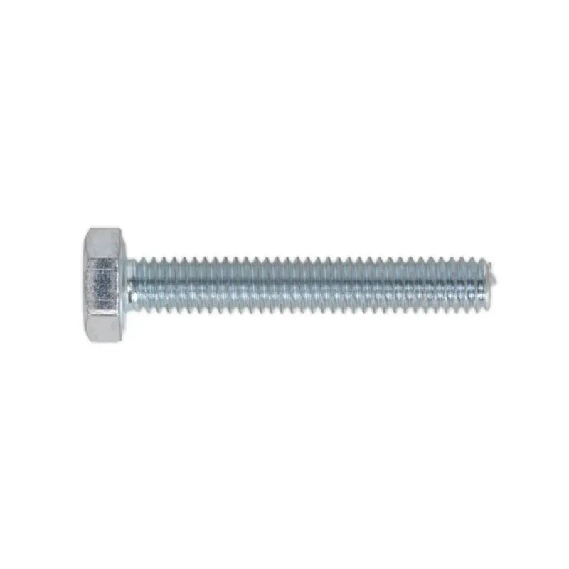 Sealey HT Setscrew M4 x 25mm 8.8 Zinc Pack of 50