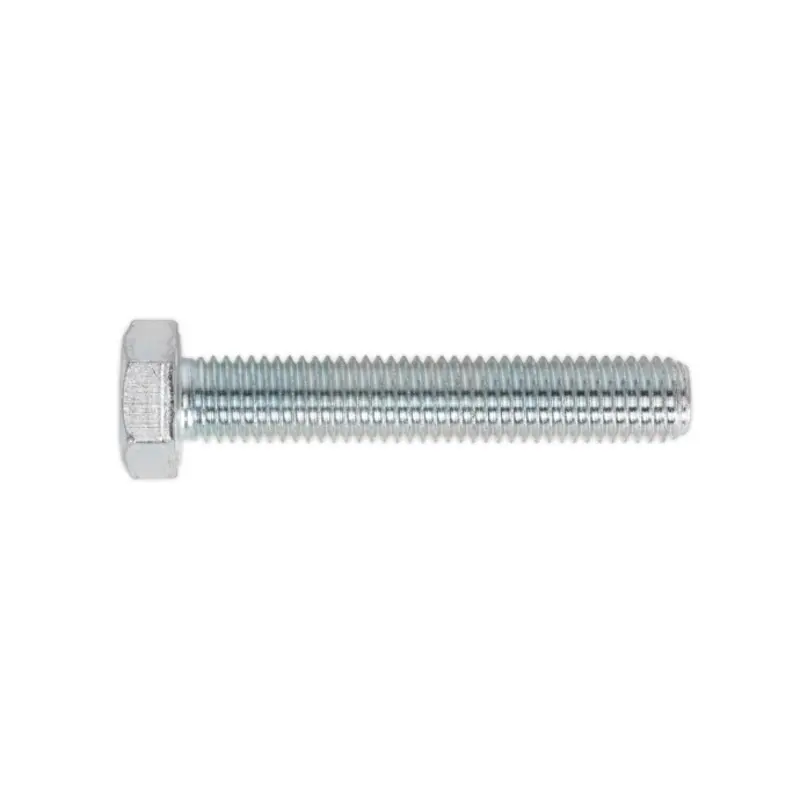 Sealey HT Setscrew M14 x 80mm 8.8 Zinc Pack of 10
