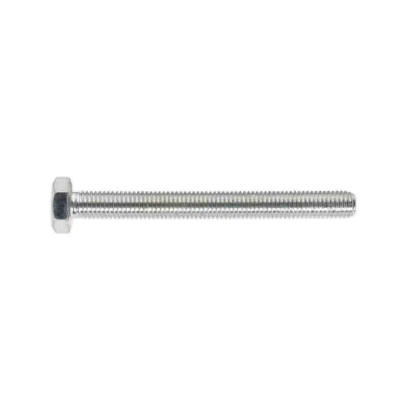 Sealey HT Setscrew M10 x 100mm 8.8 Zinc Pack of 25