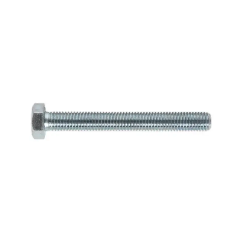 Sealey HT Setscrew M12 x 100mm 8.8 Zinc Pack of 10