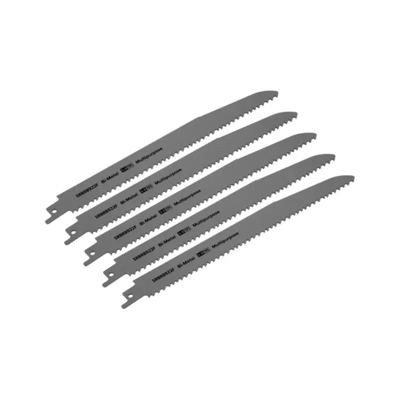 Sealey Reciprocating Saw Blade Multipurpose 230mm 5-8tpi - Pack of 5