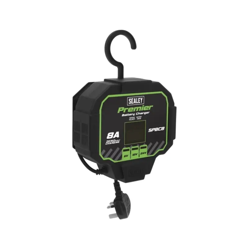 Sealey Battery Maintainer Charger 8A Fully Automatic