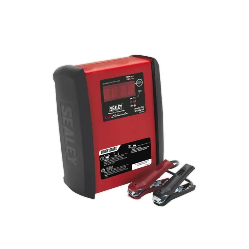 Sealey Intelligent Speed Charge Battery Charger/Maintainer 12V 15A/24V 10A