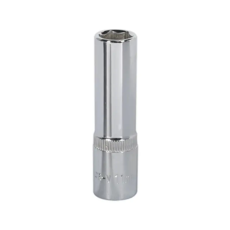 Sealey WallDrive Socket 11mm Deep 3/8"Sq Drive Fully Polished