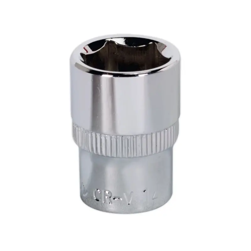 Sealey WallDrive Socket 14mm 3/8"Sq Drive Fully Polished