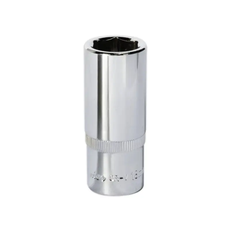 Sealey WallDrive Socket 18mm Deep 3/8"Sq Drive Fully Polished