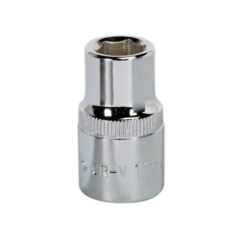 Sealey WallDrive Socket 11mm 1/2"Sq Drive Fully Polished