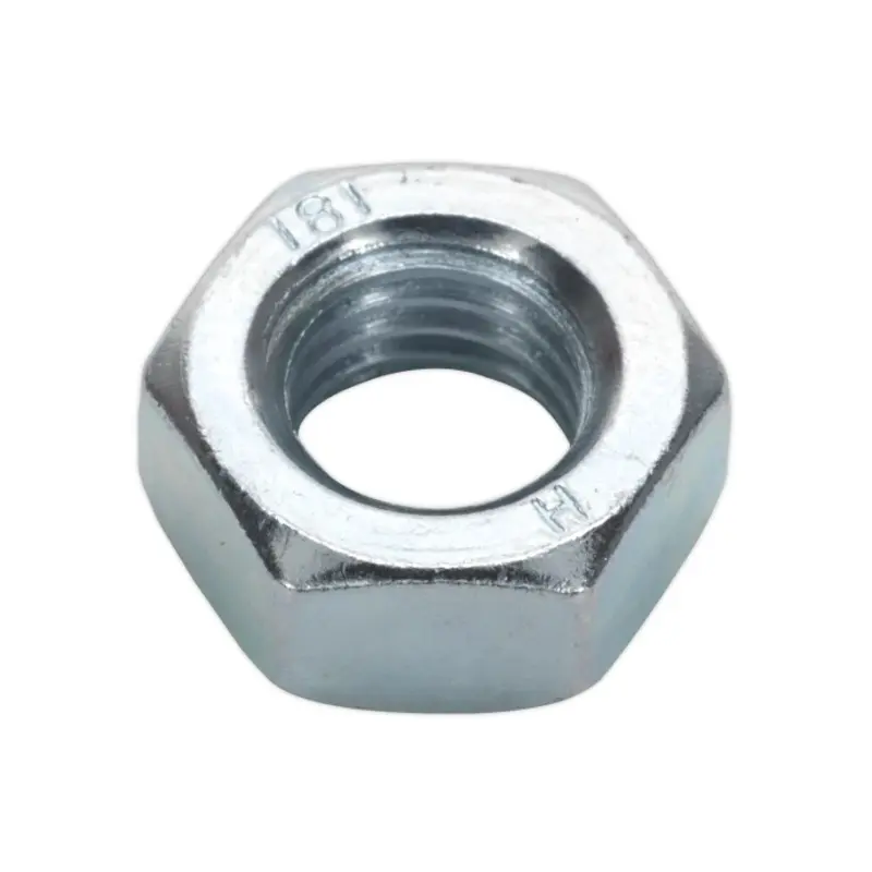 Sealey Steel Nut DIN 934 - M14 Zinc Pack of 25