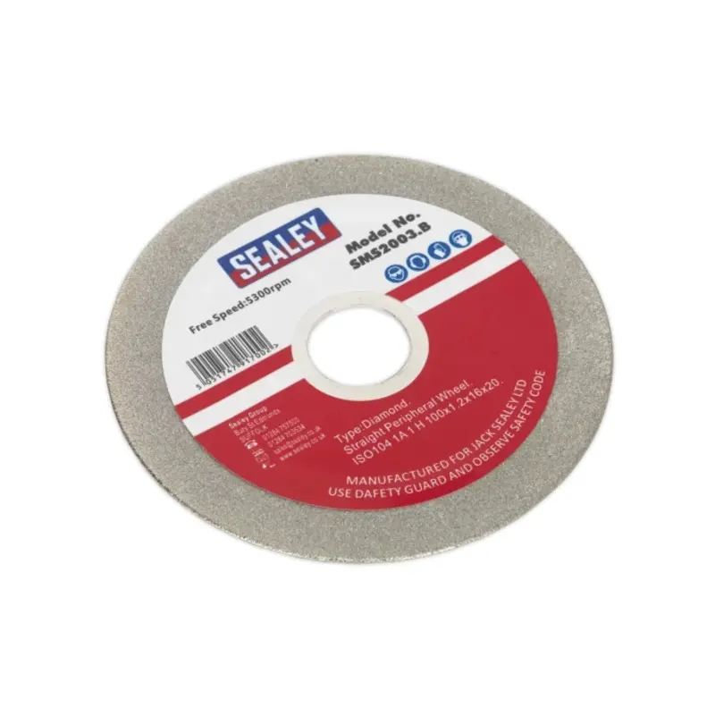 Sealey Grinding Disc Diamond Coated 100mm for SMS2003