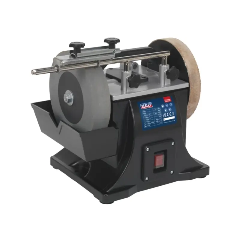 Sealey Sharpener 200mm with Honing Wheel 180W