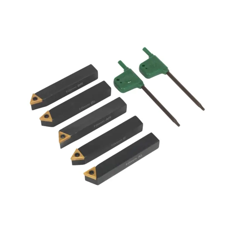 Sealey Indexable 10mm Lathe Turning Tool Set 5pc