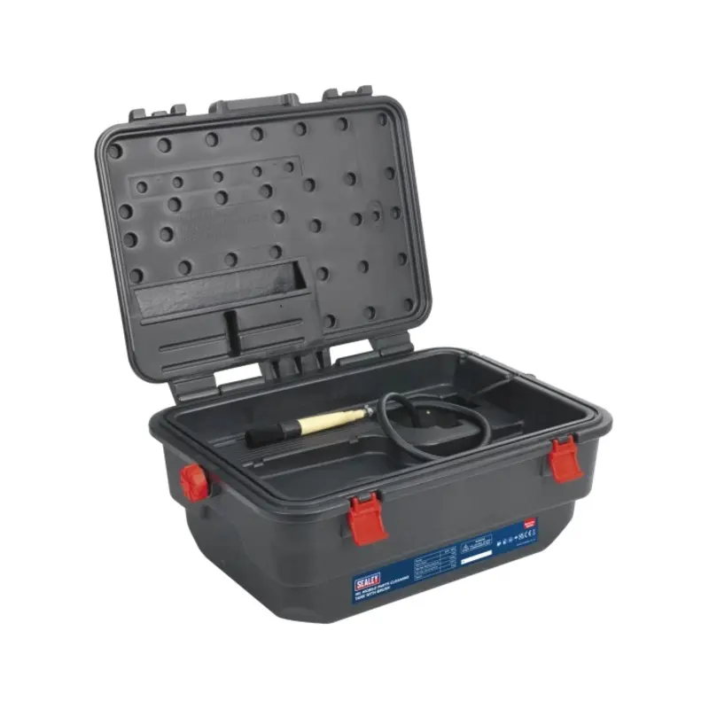 Sealey Mobile Parts Cleaning Tank with Brush