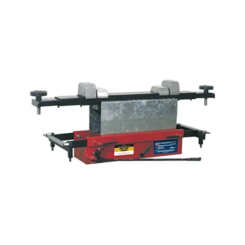 Sealey Jacking Beam 3 Tonne with Arm Extenders & Flat Roller Supports