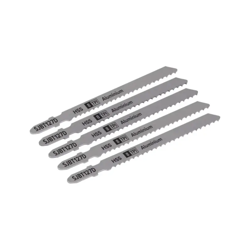 Sealey Jigsaw Blade Aluminium 100mm 8tpi - Pack of 5
