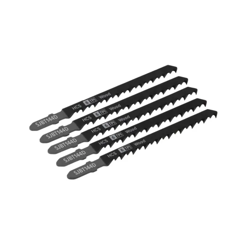 Sealey Jigsaw Blade General Wood 100mm 6tpi - Pack of 5