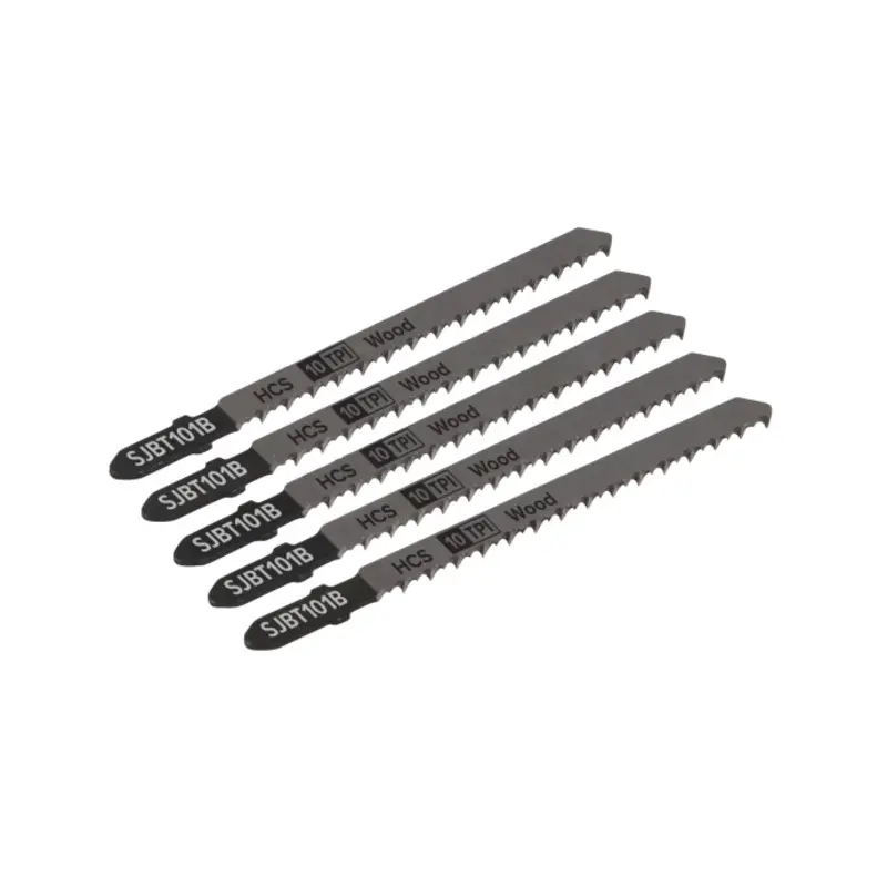 Sealey Jigsaw Blade Hard Wood 100mm 10tpi - Pack of 5