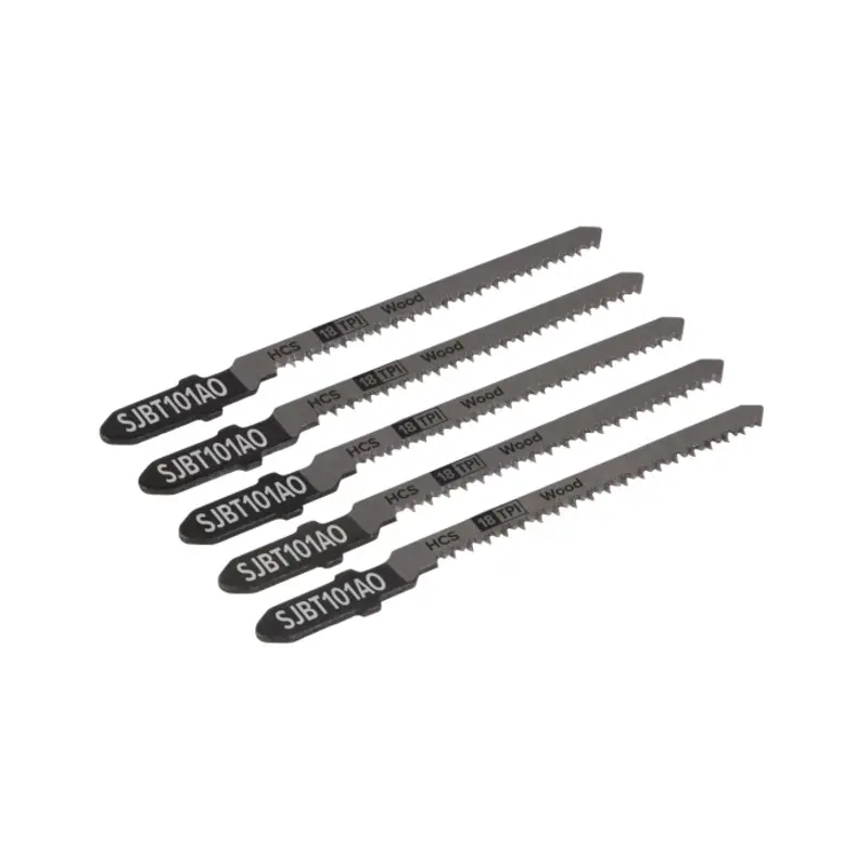 Sealey Jigsaw Blade Hard Wood 83mm 18tpi - Pack of 5