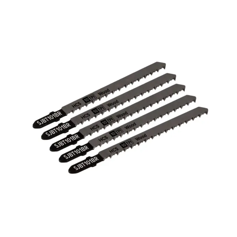 Sealey Jigsaw Blade Hard Wood Downward Cut 100mm 10tpi - Pack of 5