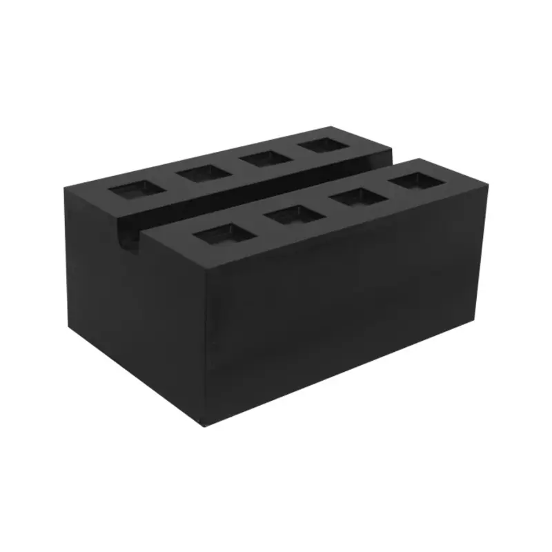 Sealey Slotted Rubber Support Block for Viking Jacking Beams 80mm