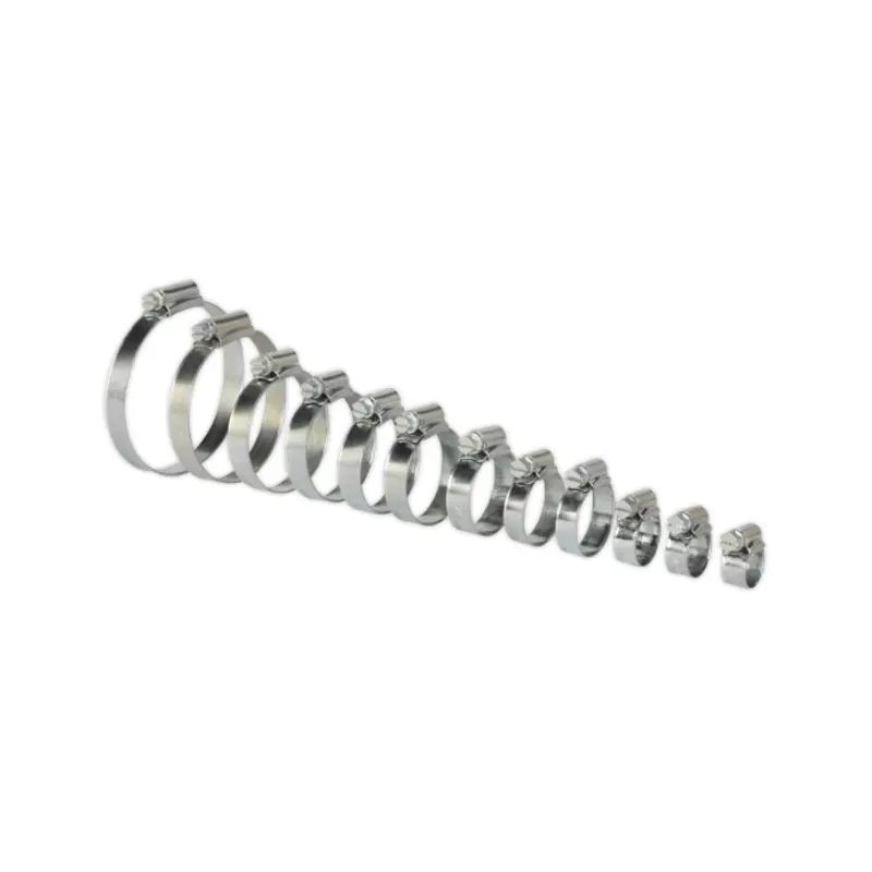 Sealey Hose Clip Assortment 85pc 8-57mm Zinc Plated