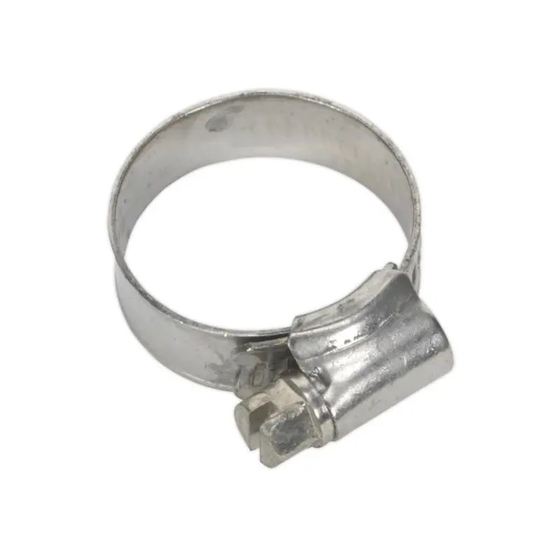 Sealey Hose Clip Stainless Steel 16-27mm Pack of 10