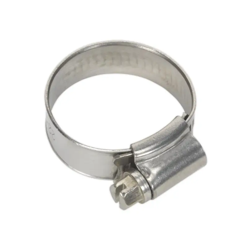 Sealey Hose Clip Stainless Steel 22-32mm Pack of 10