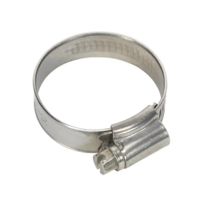 Sealey Hose Clip Stainless Steel 25-38mm Pack of 10
