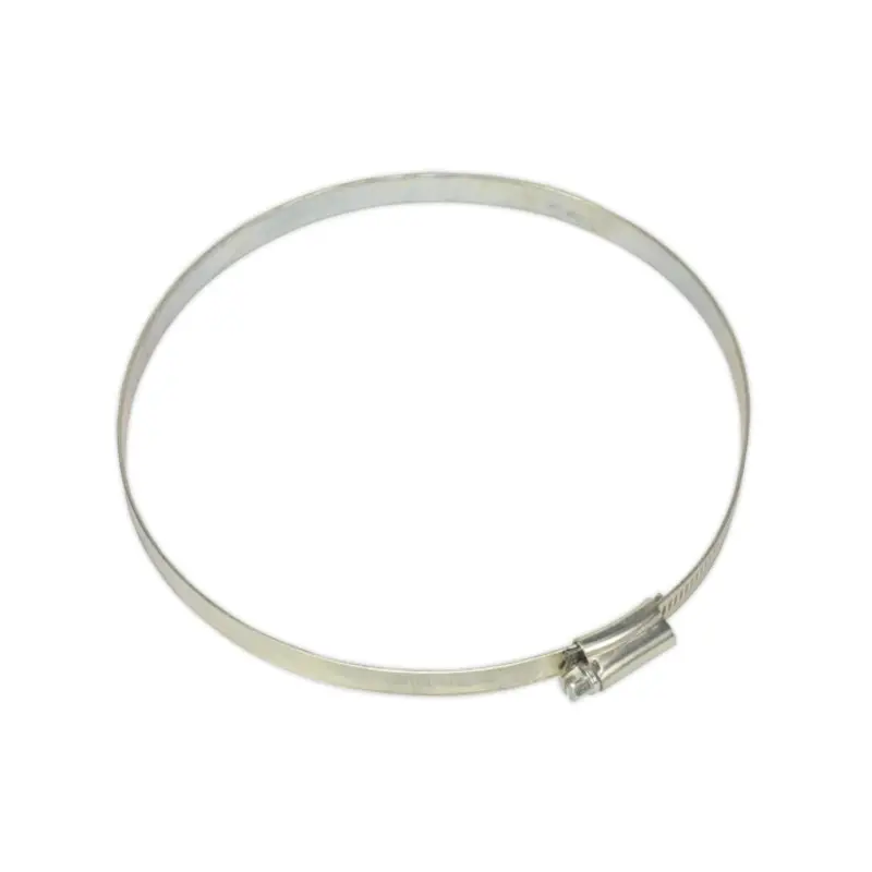 Sealey Hose Clip Zinc Plated 140-160mm Pack of 10