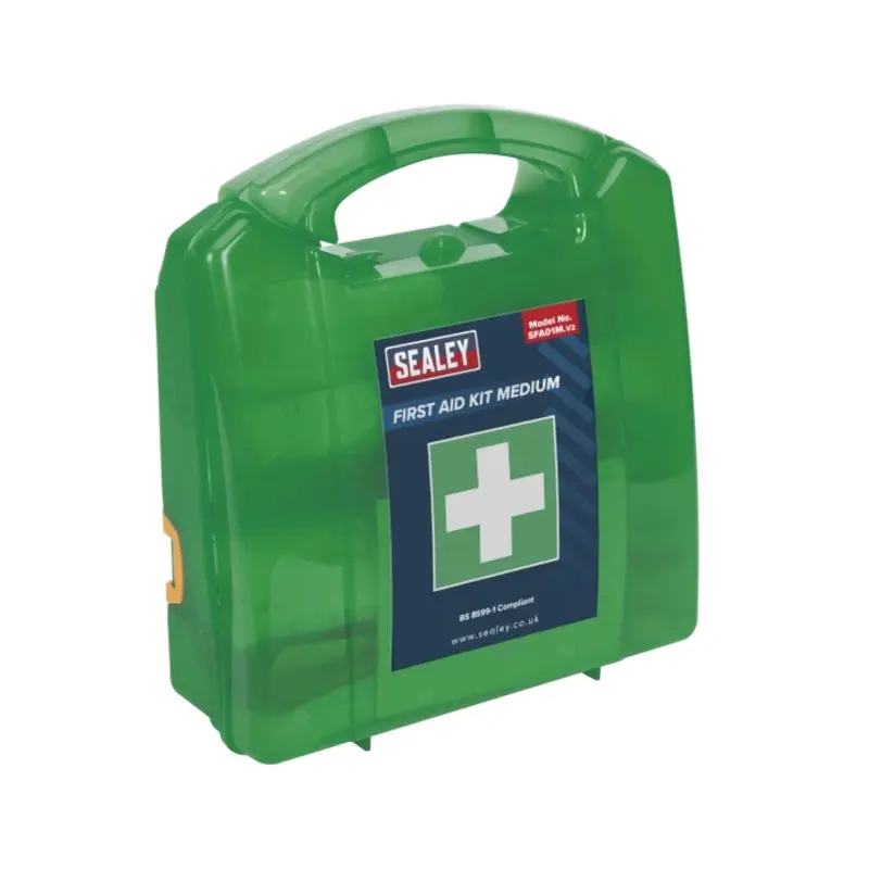 Sealey First Aid Kit Medium - BS 8599-1 Compliant