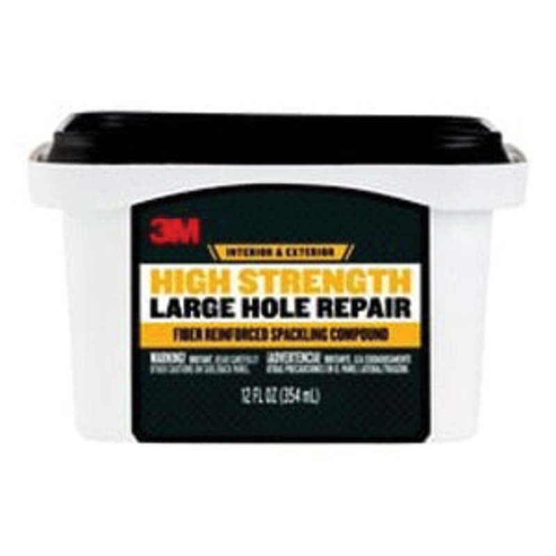 3M 076308-73037 High Strength Large Hole Repair, Liquid, White, 12 fl-oz