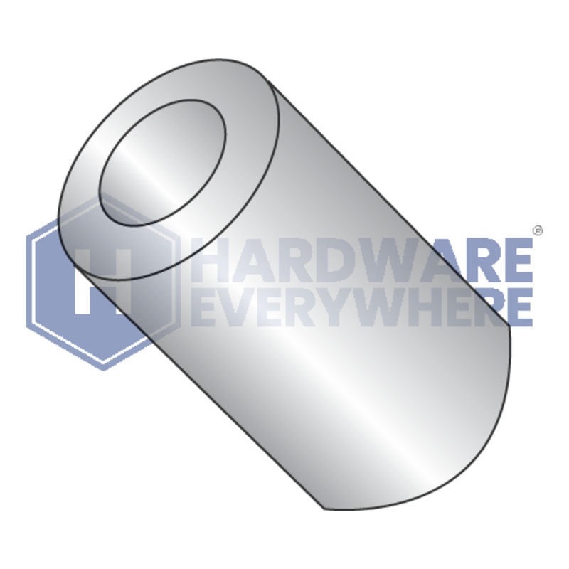 6 x 3/8 ROUND SPACERS / Brass / Nickel