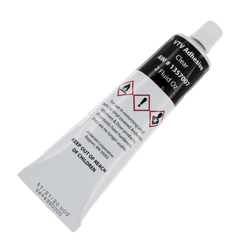 Andersen 2-OZ Vinyl to Vinyl Adhesive Clear