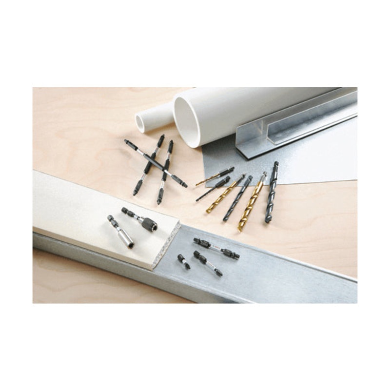 BOSCH Impact Tough ITSQ2201 Impact Driver Bit, Square Point, R2 Point, 2 in OAL, 1/4 in Shank