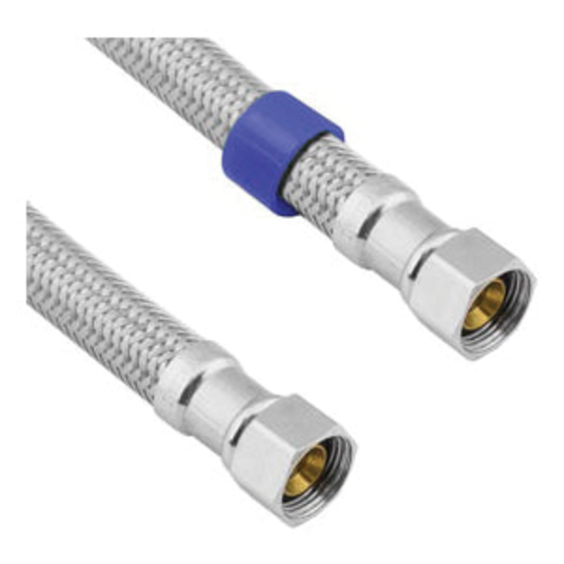 LASCO 10-0970 Appliance Connector, 3/8 in Nominal, 12 in L, Compression, 125 psi