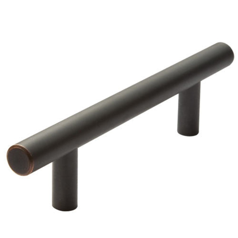 Laurey Melrose Series 87066 T-Bar Pull, 127 mm L Handle, 32 mm H Handle, Steel, Oil-Rubbed Bronze