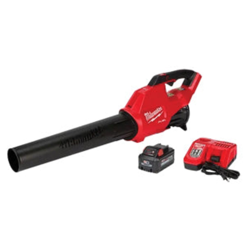 Milwaukee 2724-21HD Cordless Blower Kit, Tool/Kit: Kit, 18 V, 450 cfm Air Flow, Lithium-Ion Battery, 120 mph Speed