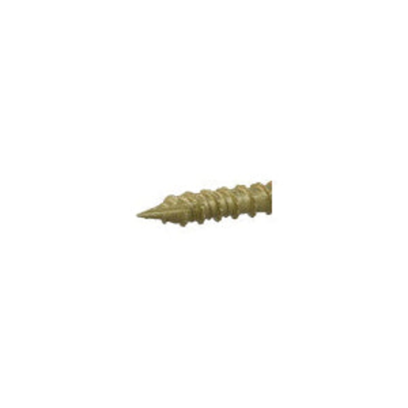 PowerPro 116783 Exterior Multi-Material Screw, System of Measurement: Imperial, #6 Thread, 1-1/4 in L, Star Drive