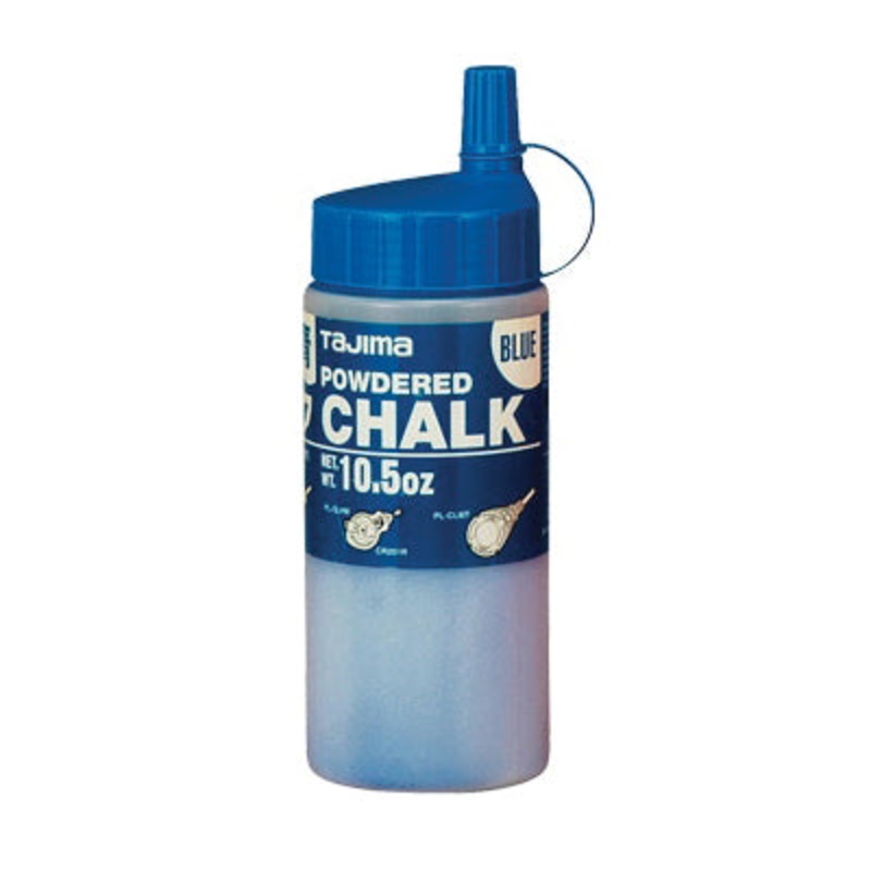 Tajima PLC2-B300 Micro Chalk Refill, Powder, Blue, 10.5 oz, Bottle